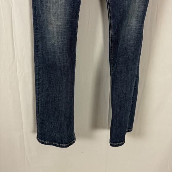 Rock & Roll Denim Men's Boyfriend Fit Jeans 27x34 Distressed Medium Wash - Picture 6 of 7